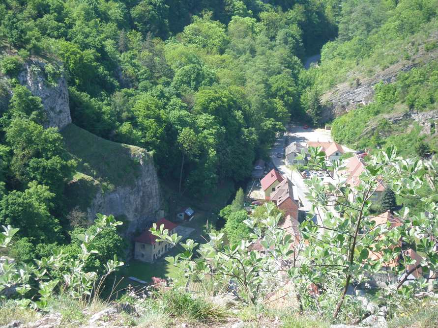 Pohled na vesnici z vrchu by Šimon